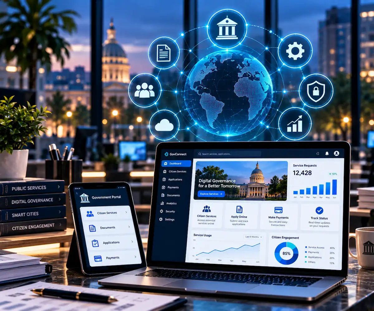 Public sector software development solutions for digital government services
