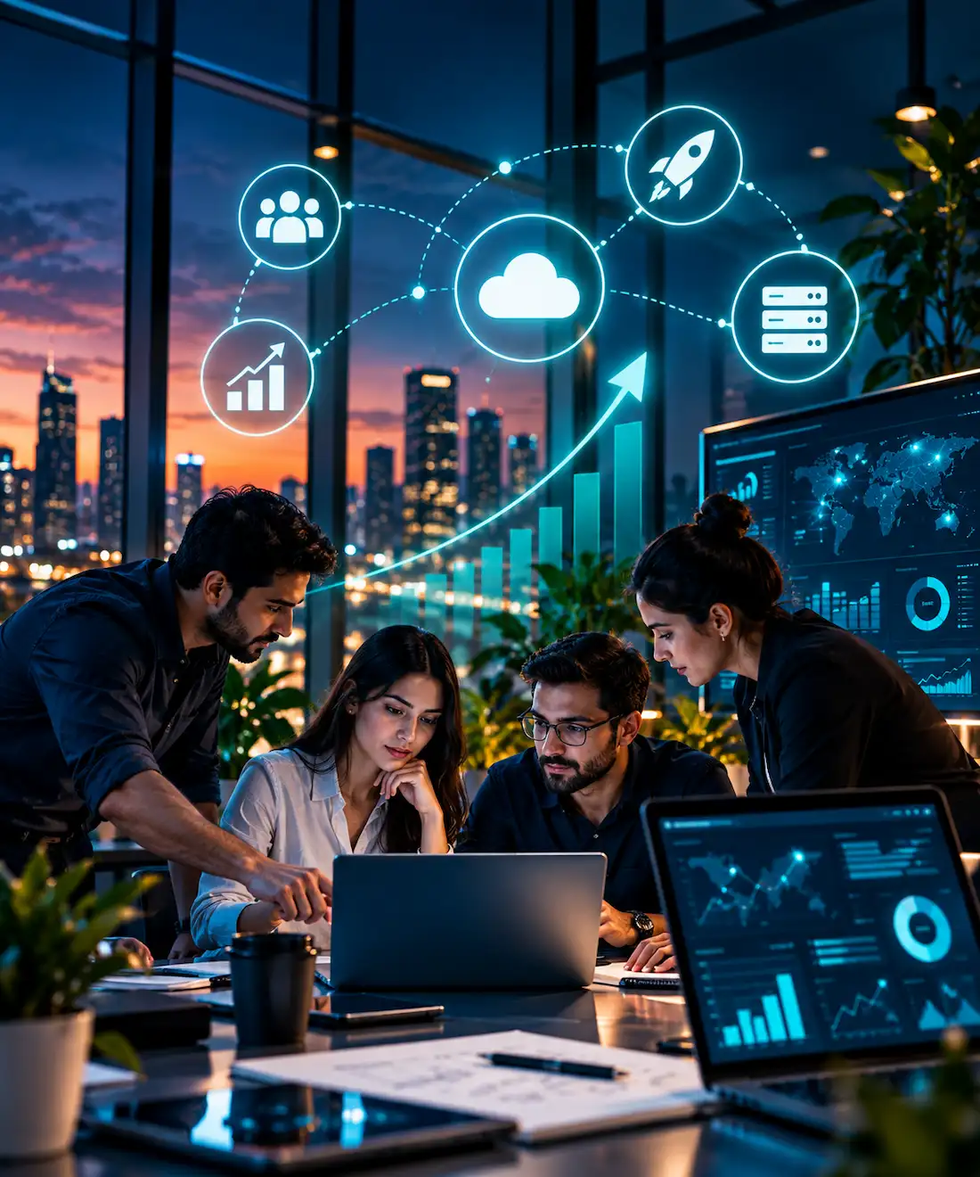 Common startup software development challenges including limited resources, fast market changes, scaling, and product complexity
